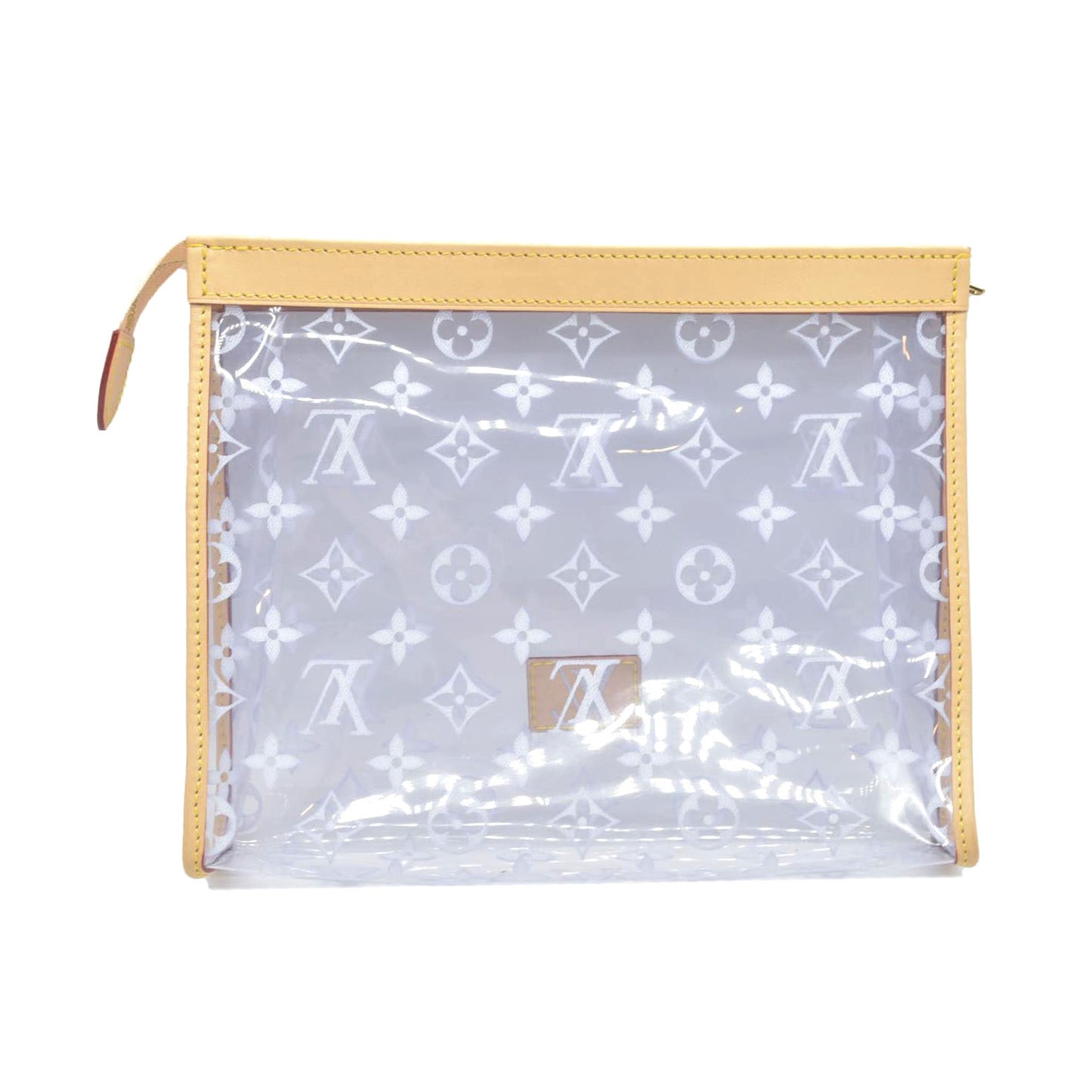 $1320 Louis Vuitton  Monogram Large Toilet Pouch 26 Translucent