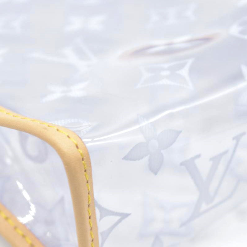 $1320 Louis Vuitton  Monogram Large Toilet Pouch 26 Translucent