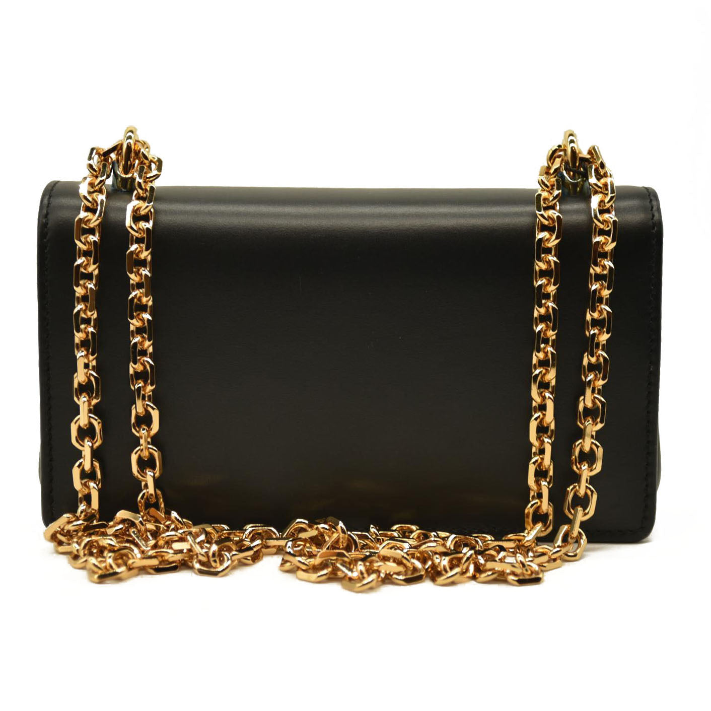 Dolce & Gabbana  DOLCE GABBANA DOLCE &amp; GABBANA Nappa Mini DG Girls Shoulder Bag Black