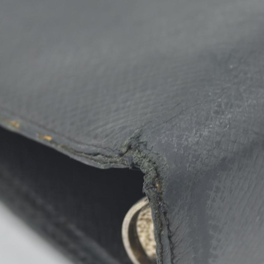 $750 Louis Vuitton Taiga Large Ring Agenda Cover Ardoise TS0152 CONSIGNMENT