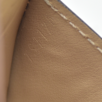 $880 LOUIS VUITTON Vernis Sarah Wallet Beige Poudre TS1126 2016 CONSIGNMENT