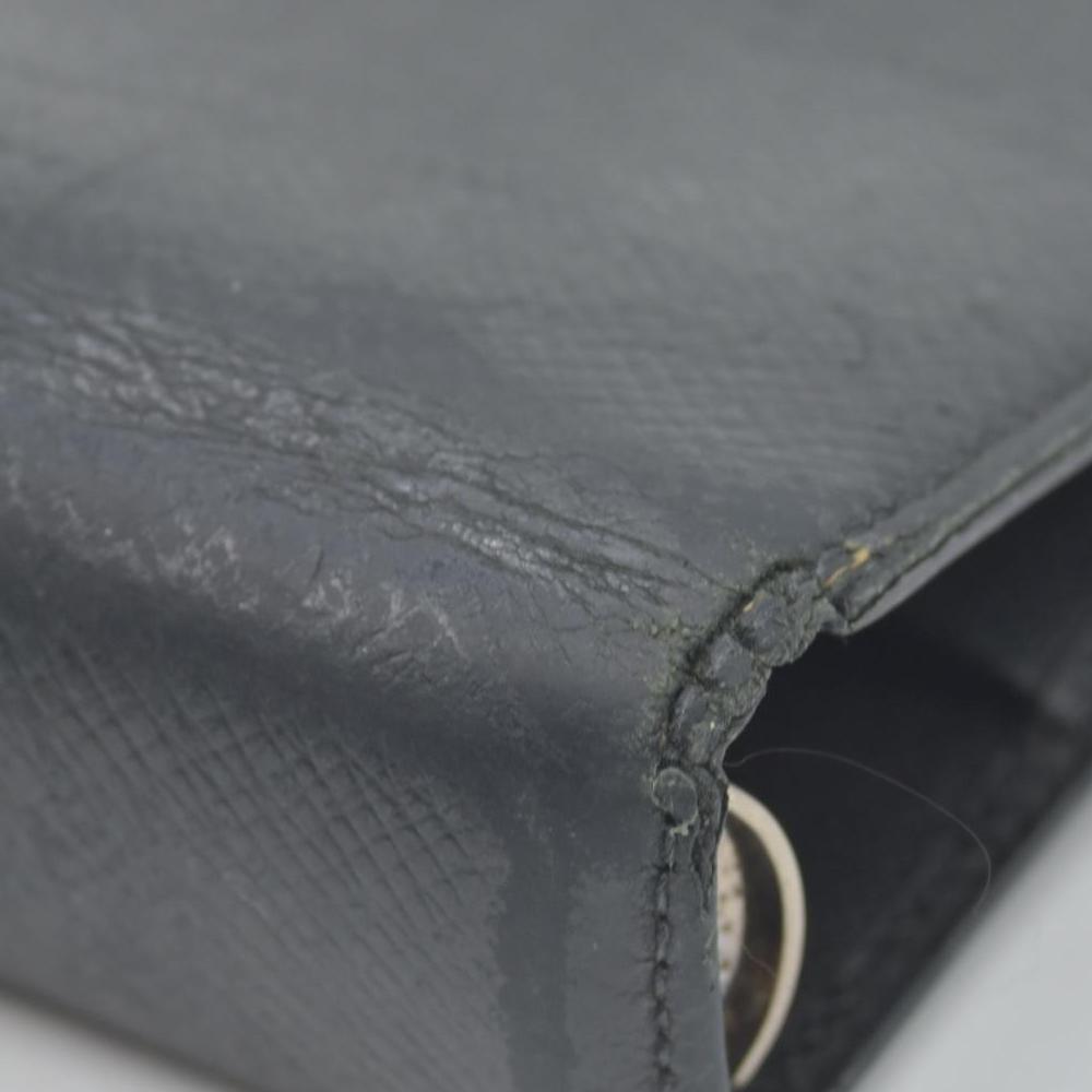 $750 Louis Vuitton Taiga Large Ring Agenda Cover Ardoise TS0152 CONSIGNMENT