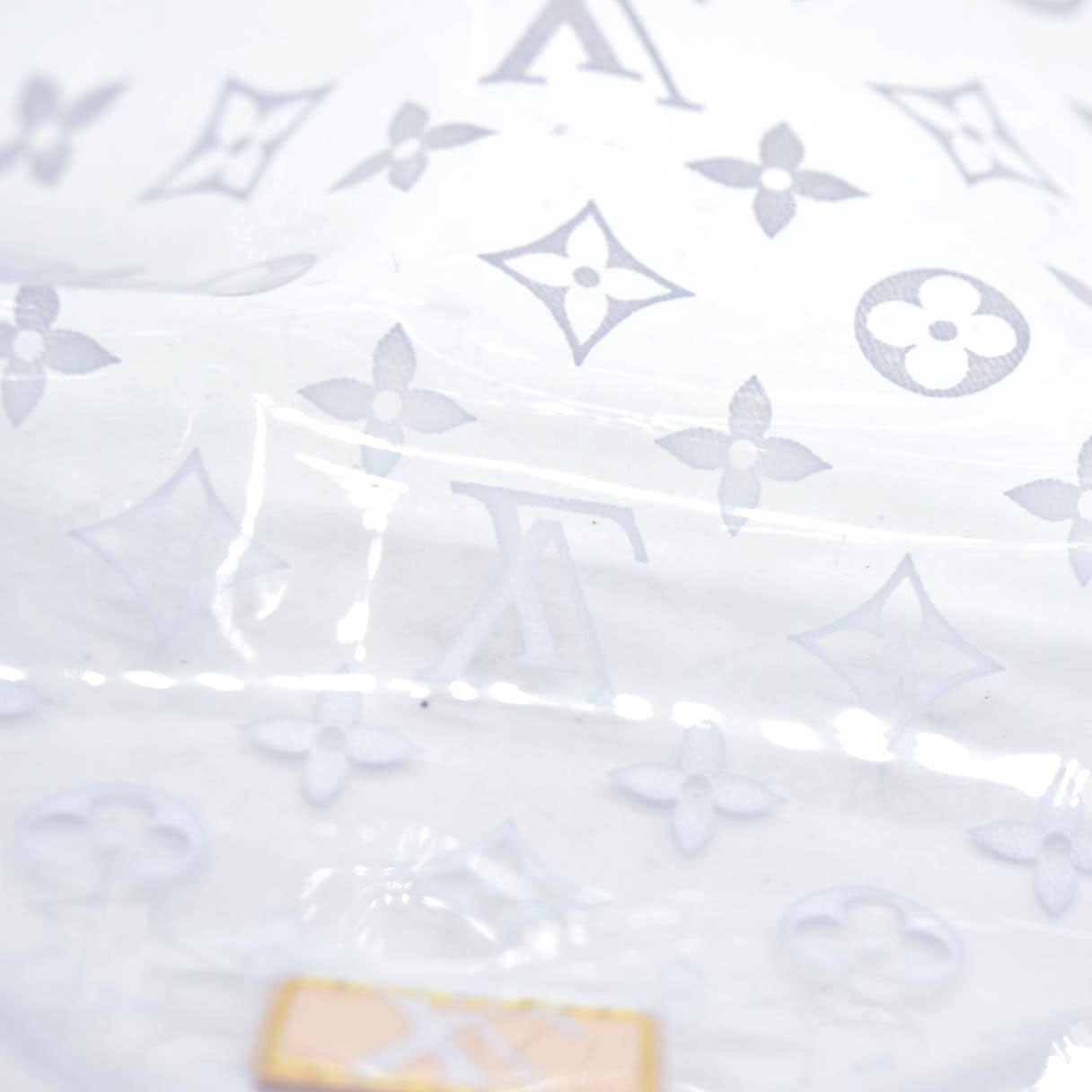 $1320 Louis Vuitton  Monogram Large Toilet Pouch 26 Translucent