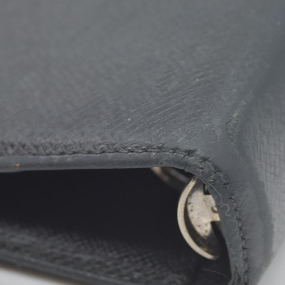 $750 Louis Vuitton Taiga Large Ring Agenda Cover Ardoise TS0152 CONSIGNMENT