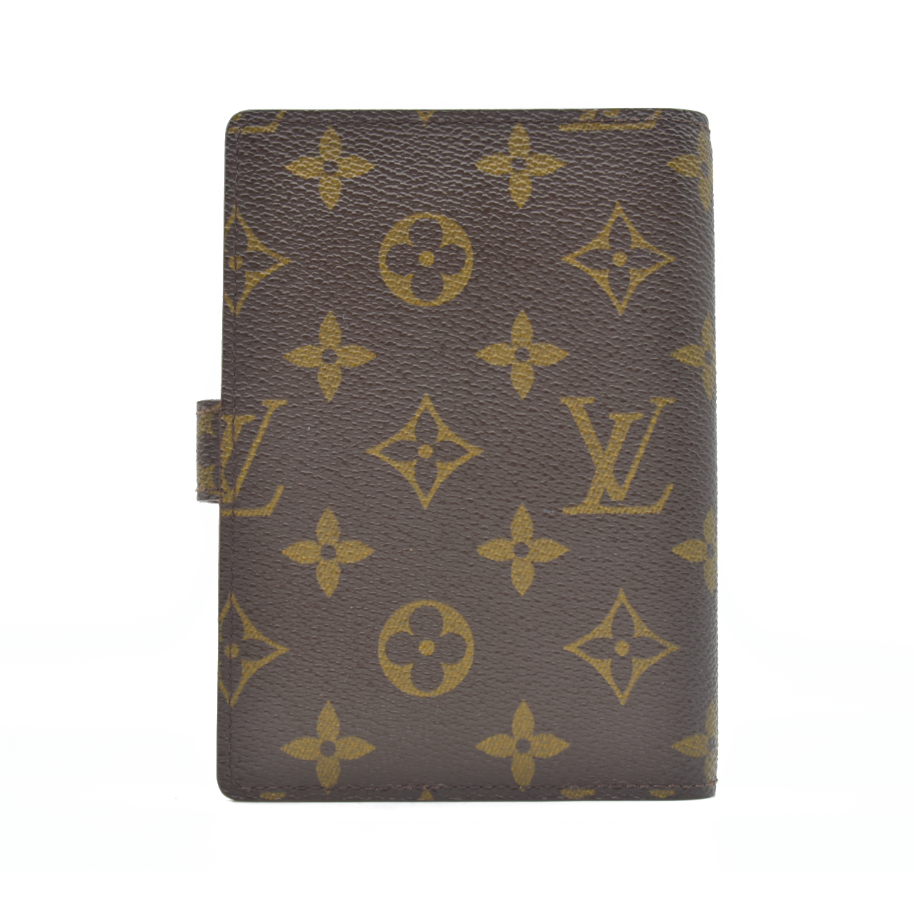 $505  Louis Vuitton Monogram Agenda PM Notebook Cover Brown CA1926 1996 CONSIGNMENT