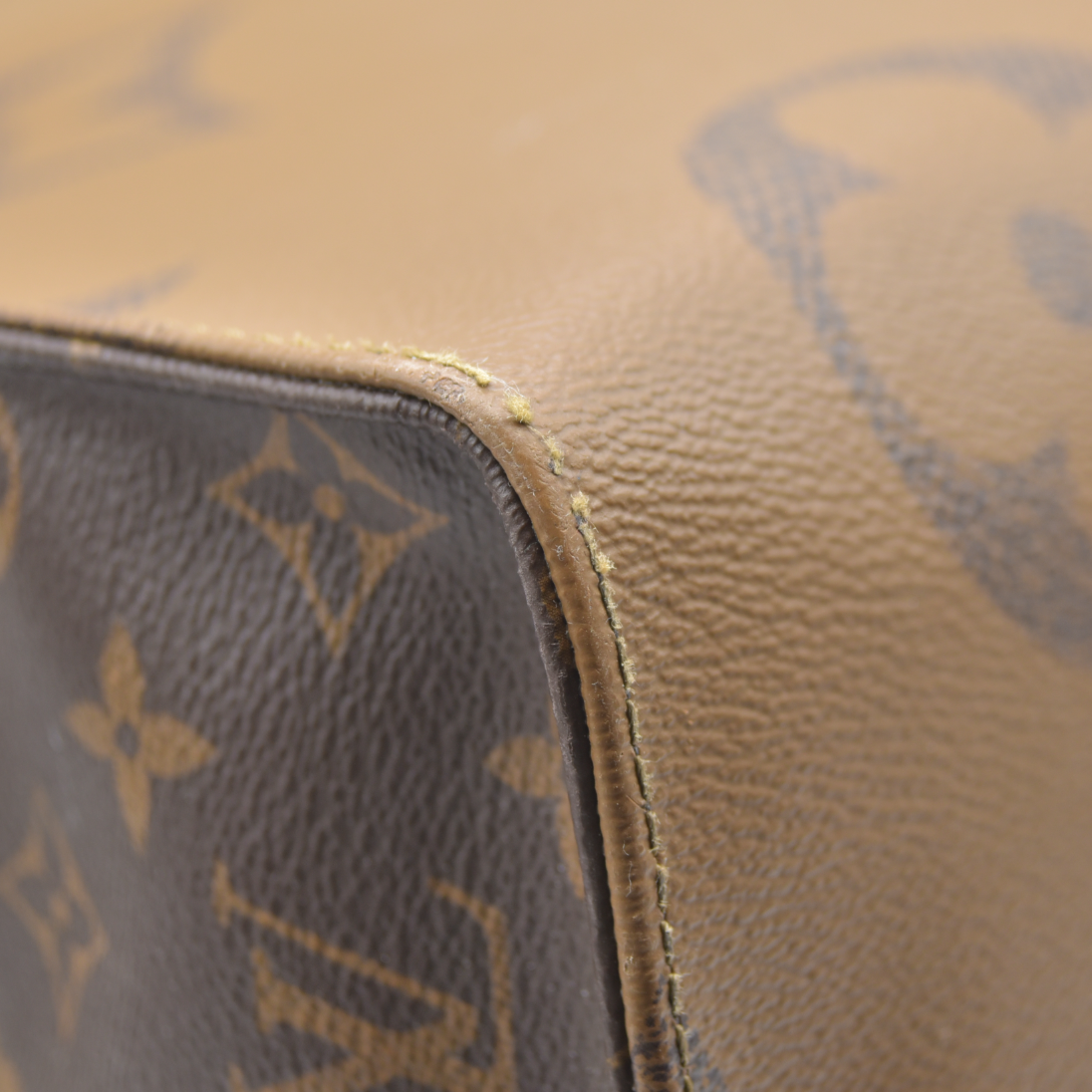 $3450 Louis Vuitton Monogram Reverse Giant OnTheGo GM