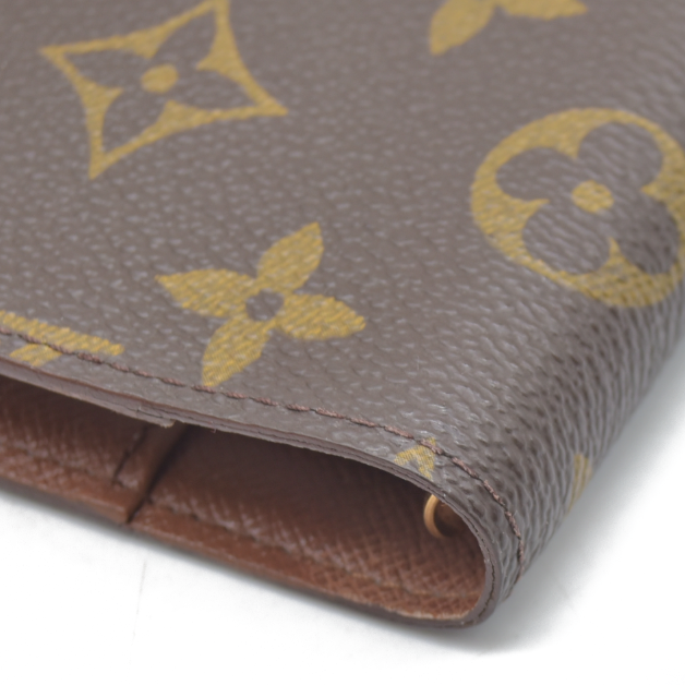$505  Louis Vuitton Monogram Agenda PM Notebook Cover Brown CA1926 1996 CONSIGNMENT