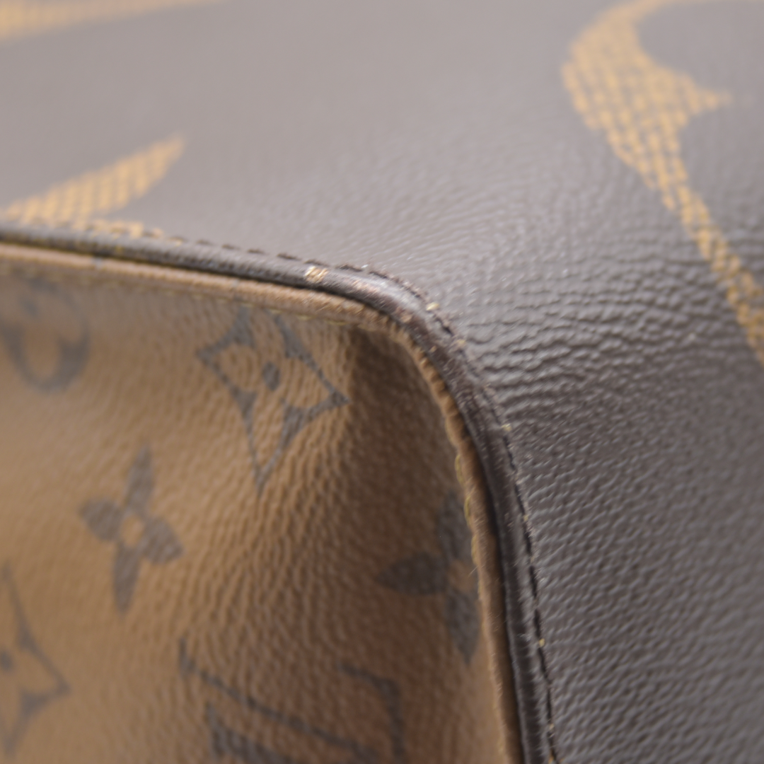 $3450 Louis Vuitton Monogram Reverse Giant OnTheGo GM