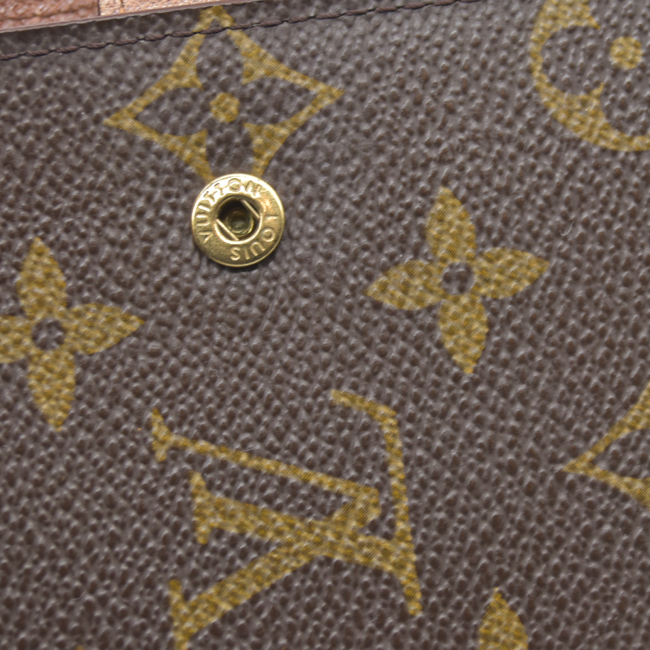 $505  Louis Vuitton Monogram Agenda PM Notebook Cover Brown CA1926 1996 CONSIGNMENT
