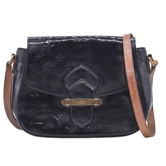 $1640 2011 Louis Vuitton  Vernis Bellflower GM Black CONSIGNMENT FL4151