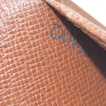 $505  Louis Vuitton Monogram Agenda PM Notebook Cover Brown CA1926 1996 CONSIGNMENT