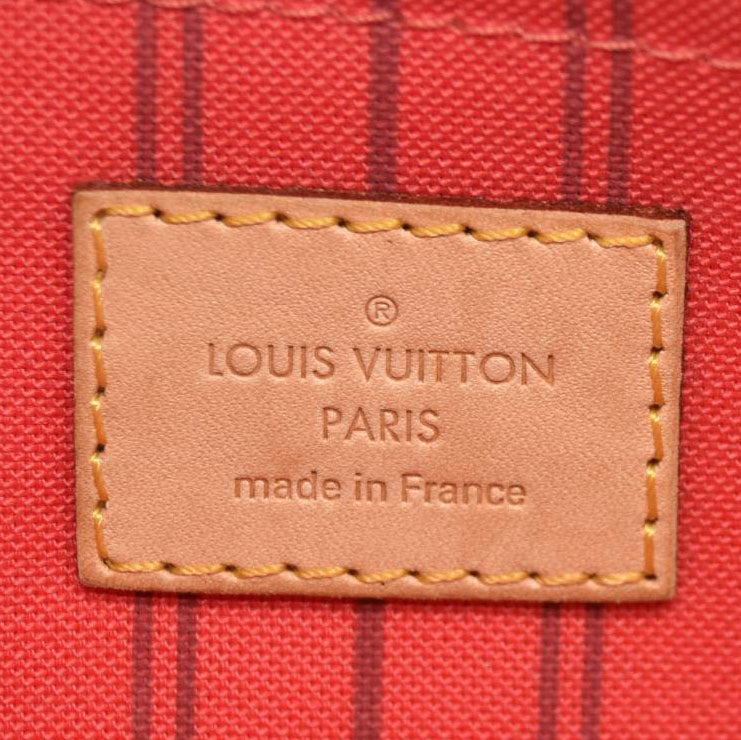 LOUIS VUITTON Monogram V Neverfull MM Grenade AR1185