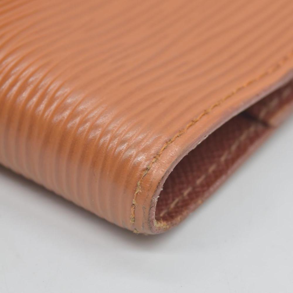 $605 1997 Louis Vuitton  LV Monogram Epi Leather Agenda CONSIGNMENT CA1917