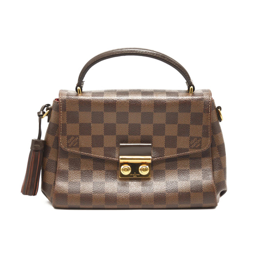LOUIS VUITTON Damier Ebene Croisette