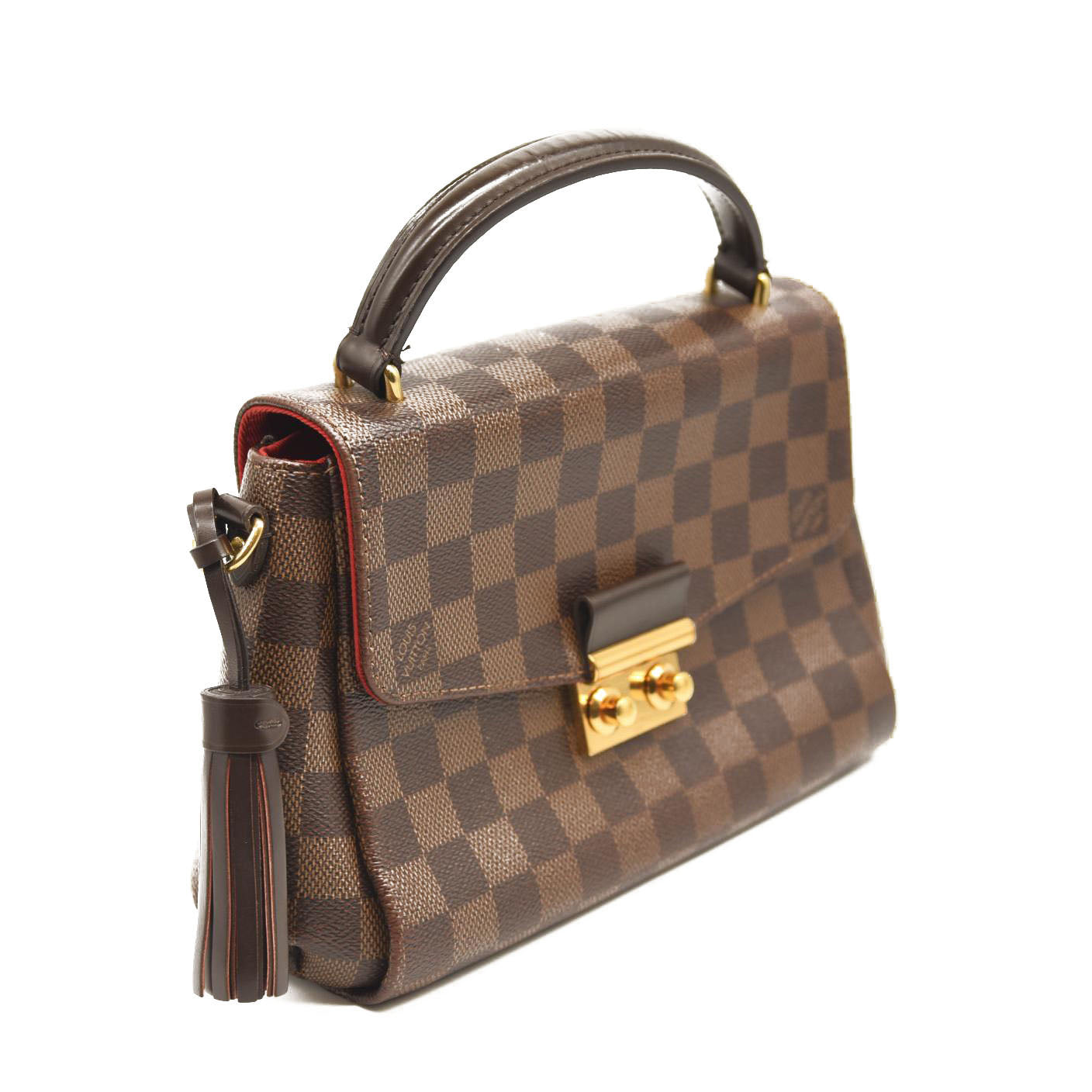 LOUIS VUITTON Damier Ebene Croisette