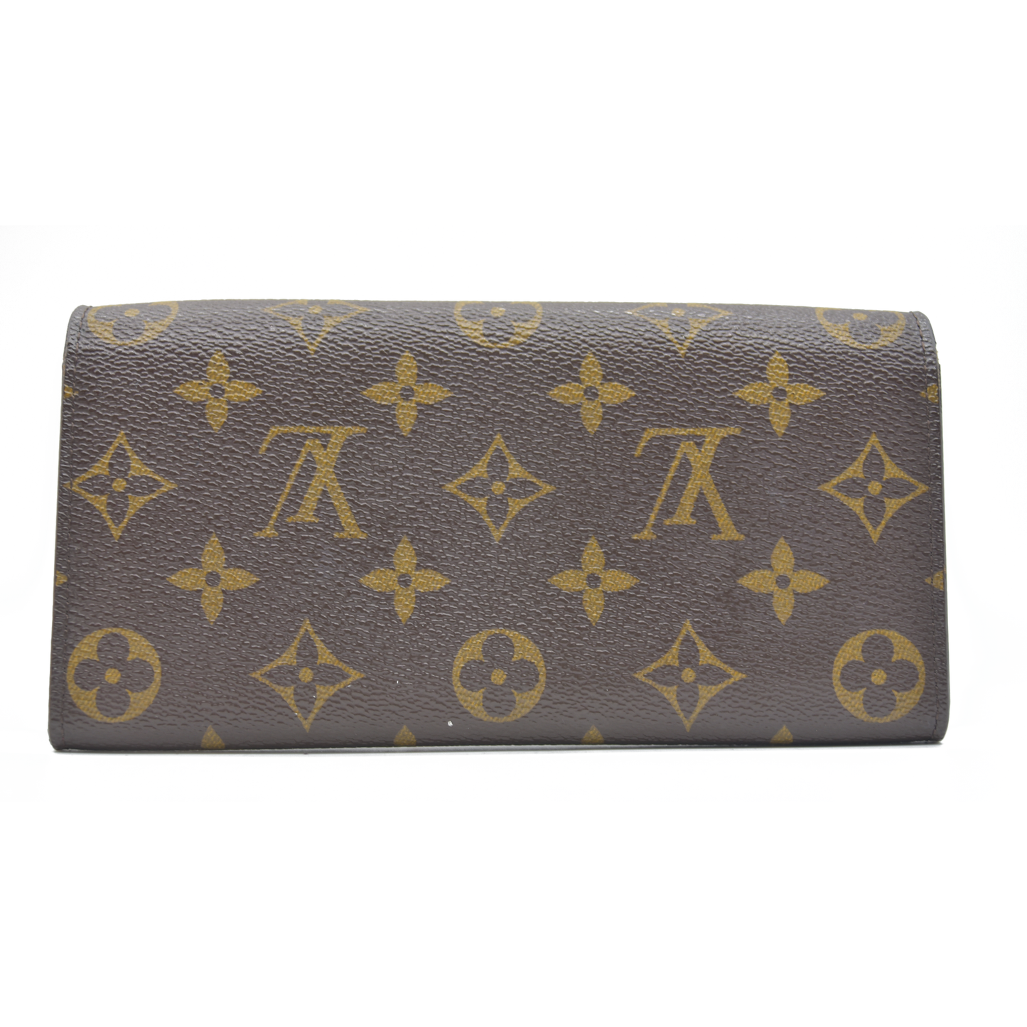 $660 Louis Vuitton Monogram Emilie Wallet Fuchsia TA4155 2015 CONSIGNMENT