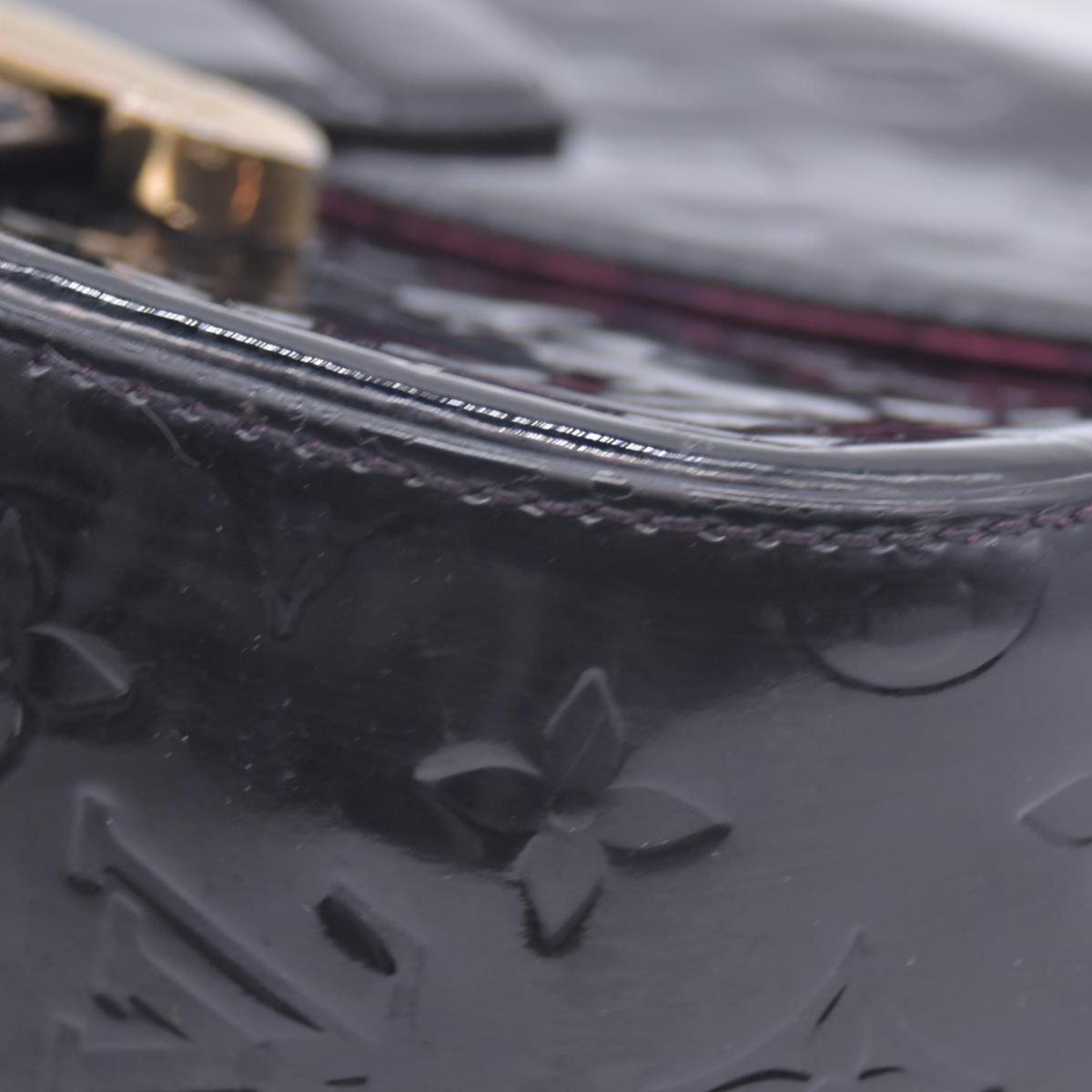 $1460 2011 Louis Vuitton  Vernis Bellflower GM Black CONSIGNMENT FL4151