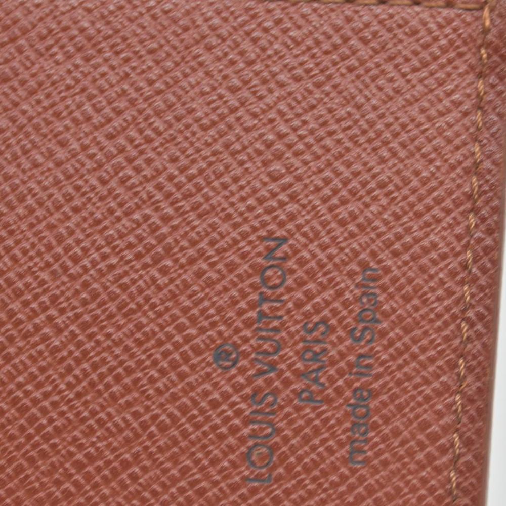 $605 1997 Louis Vuitton  LV Monogram Epi Leather Agenda CONSIGNMENT CA1917