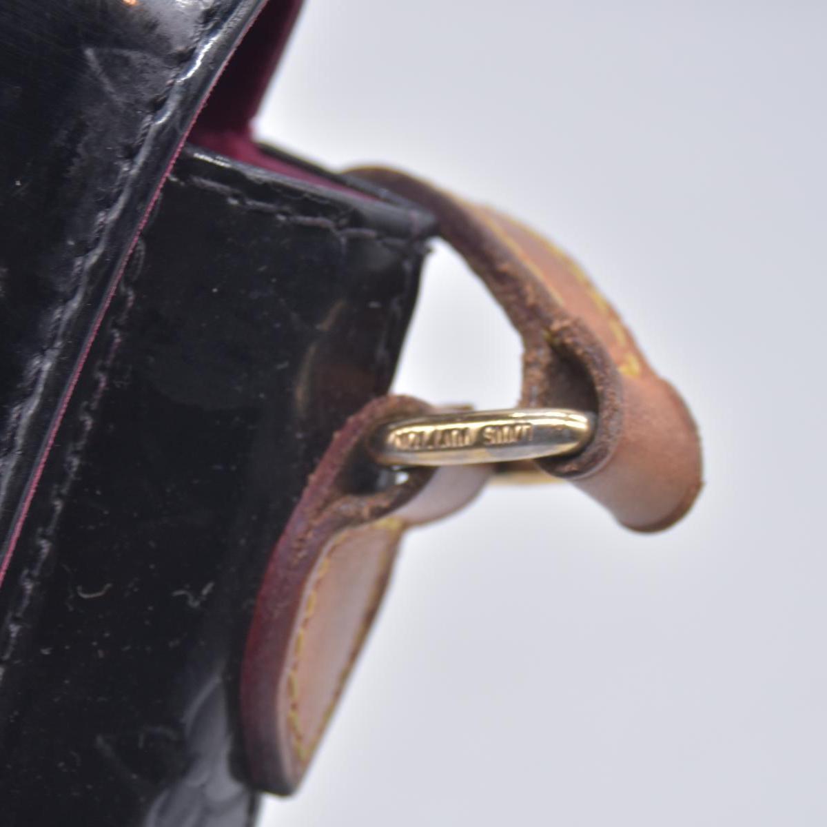 $1460 2011 Louis Vuitton  Vernis Bellflower GM Black CONSIGNMENT FL4151