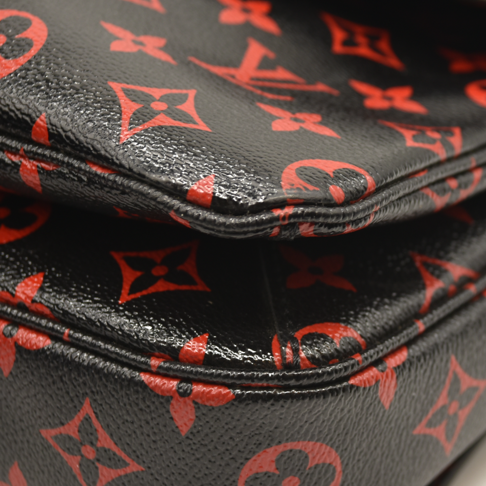 Louis Vuitton  Monogram Infrarouge Pochette Metis DR4196