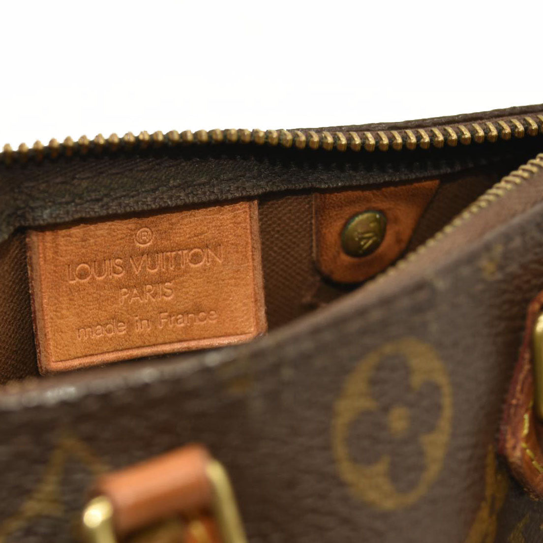 Louis Vuitton  Monogram Nano Speedy TR3156