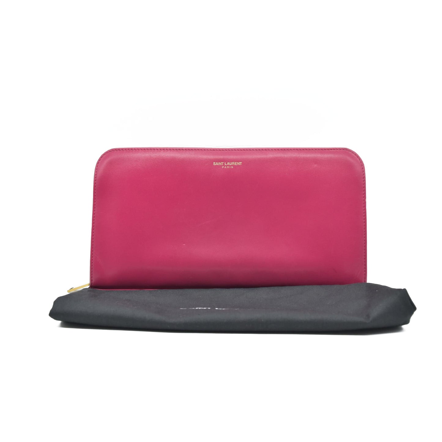 $950 Saint Laurent Pink Organizer Wallet CONSIGNMENT