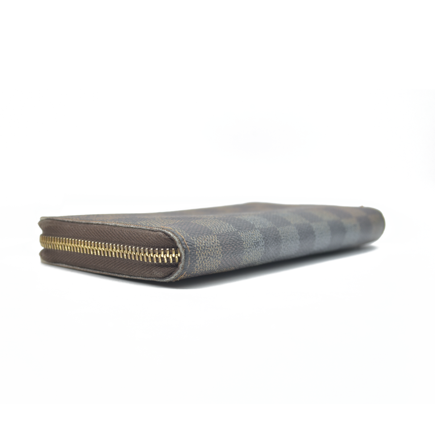 $915 Louis Vuitton Damier Ebene Zippy Wallet CONSIGNMENT VI4057 2007