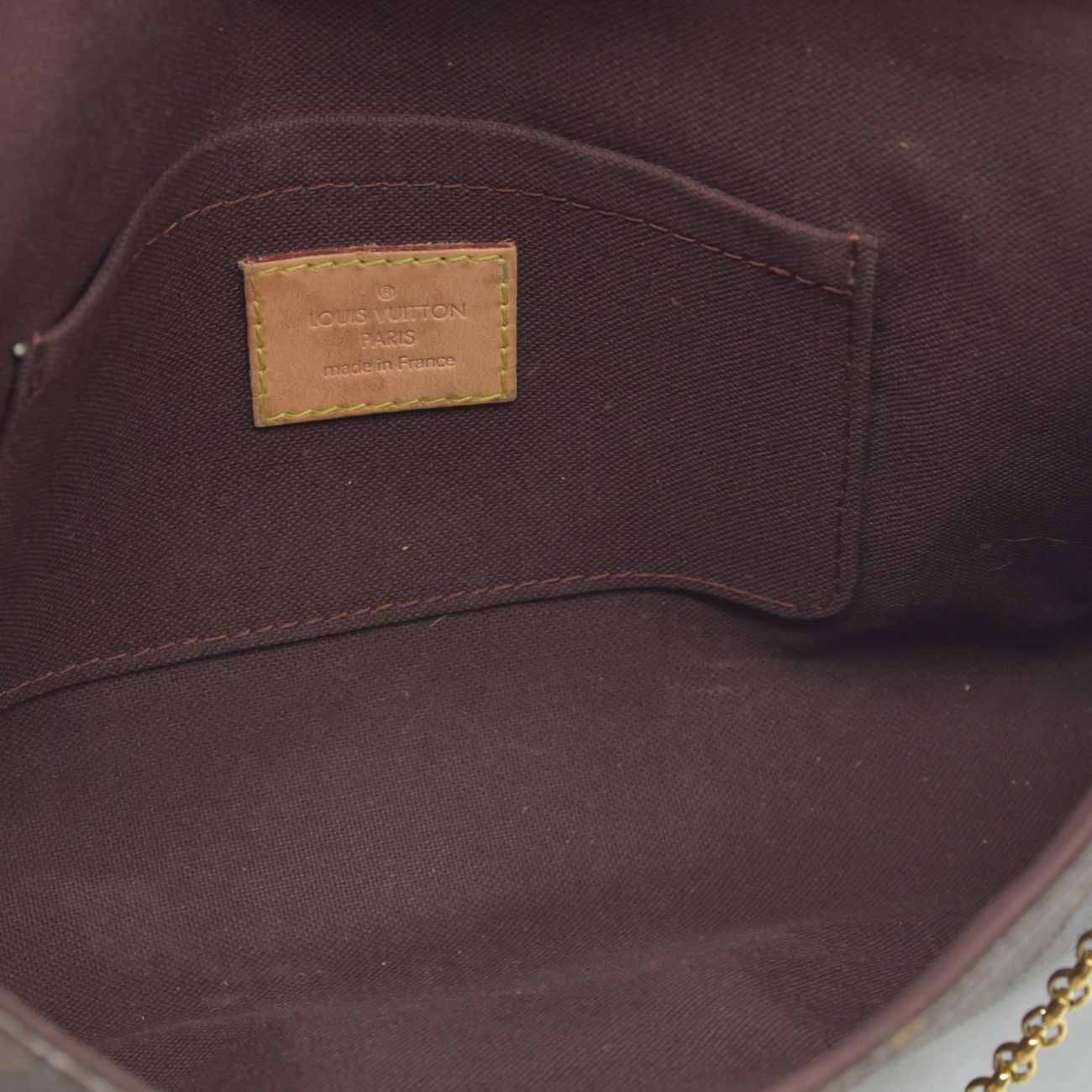 $1670 2014 Louis Vuitton Favorite MM Monogram SA1114