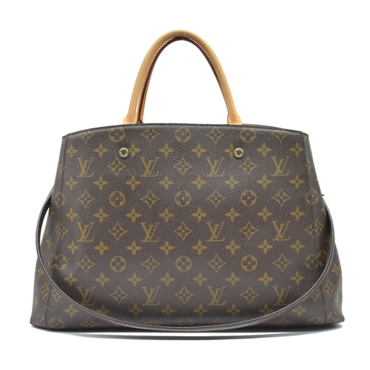 AUCTION $2640  LOUIS VUITTON  Monogram Montaigne GM TR1104