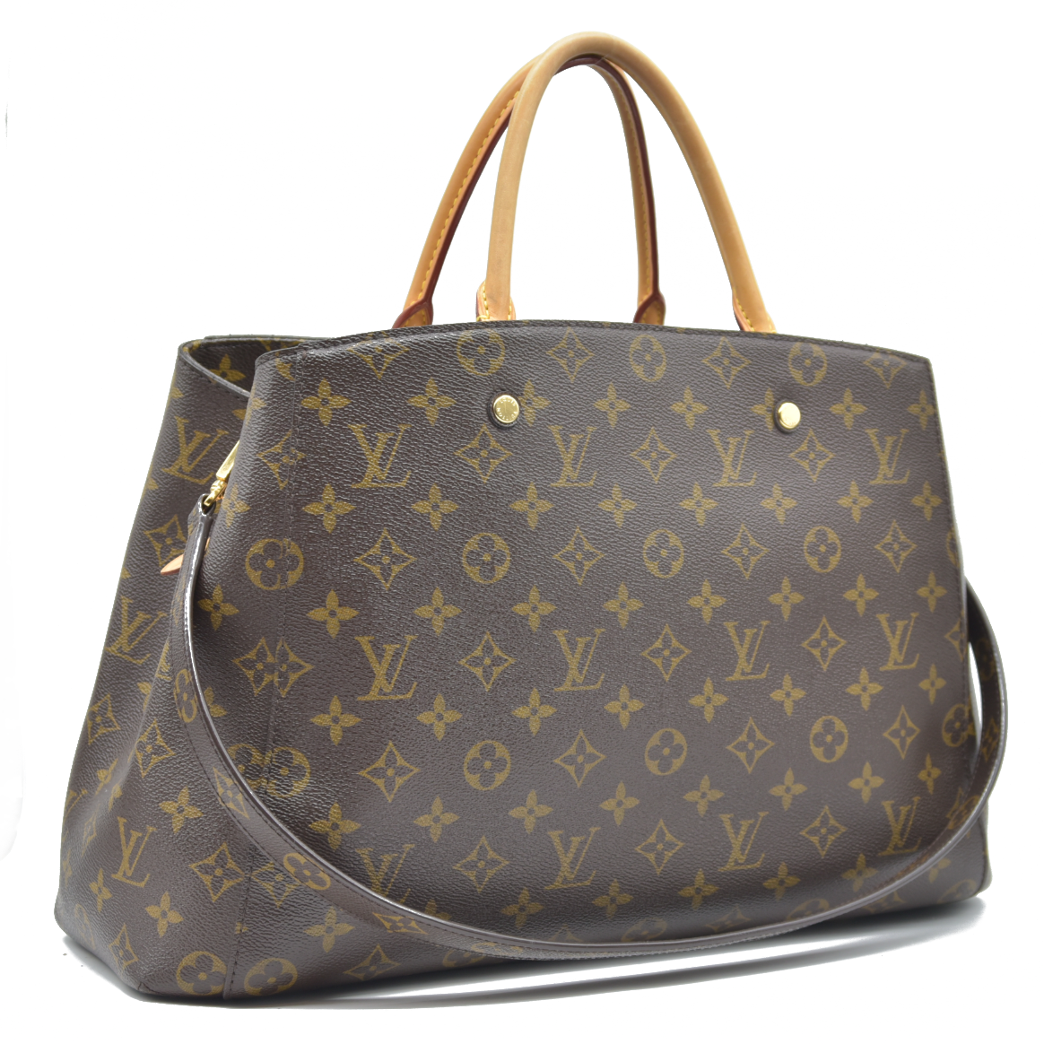 AUCTION $2640  LOUIS VUITTON  Monogram Montaigne GM TR1104