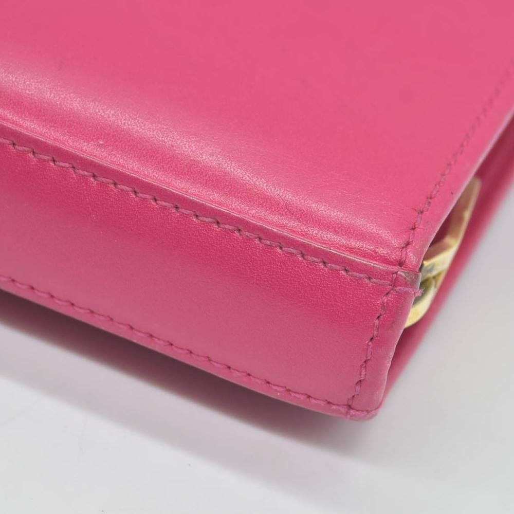$950 Saint Laurent Pink Organizer Wallet CONSIGNMENT