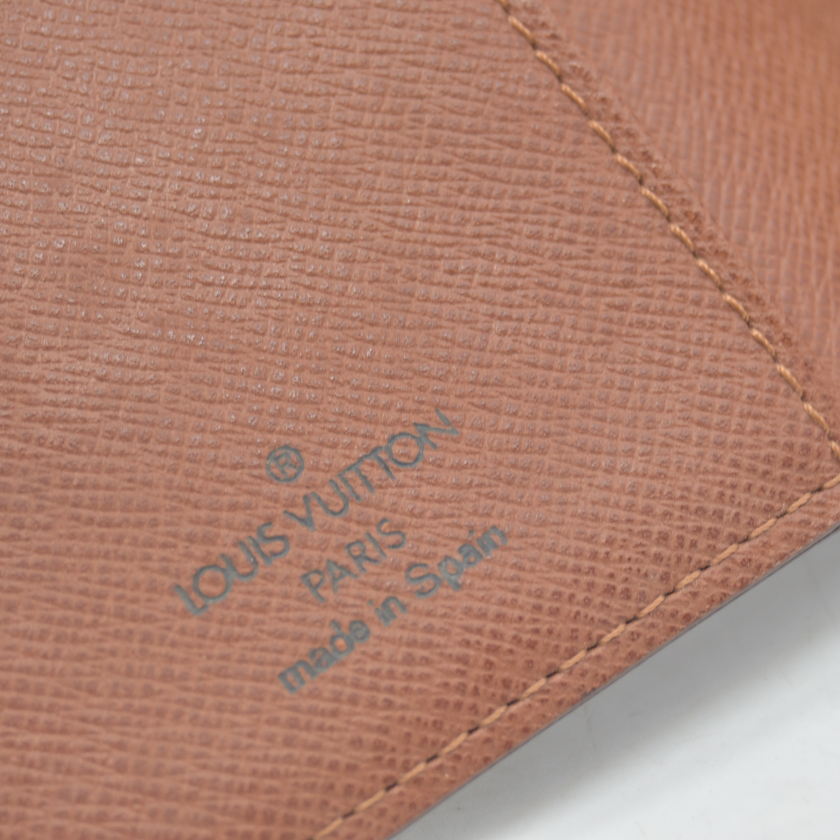 $505 1999 Louis Vuitton Monogram Agenda Cover Small  CA1919