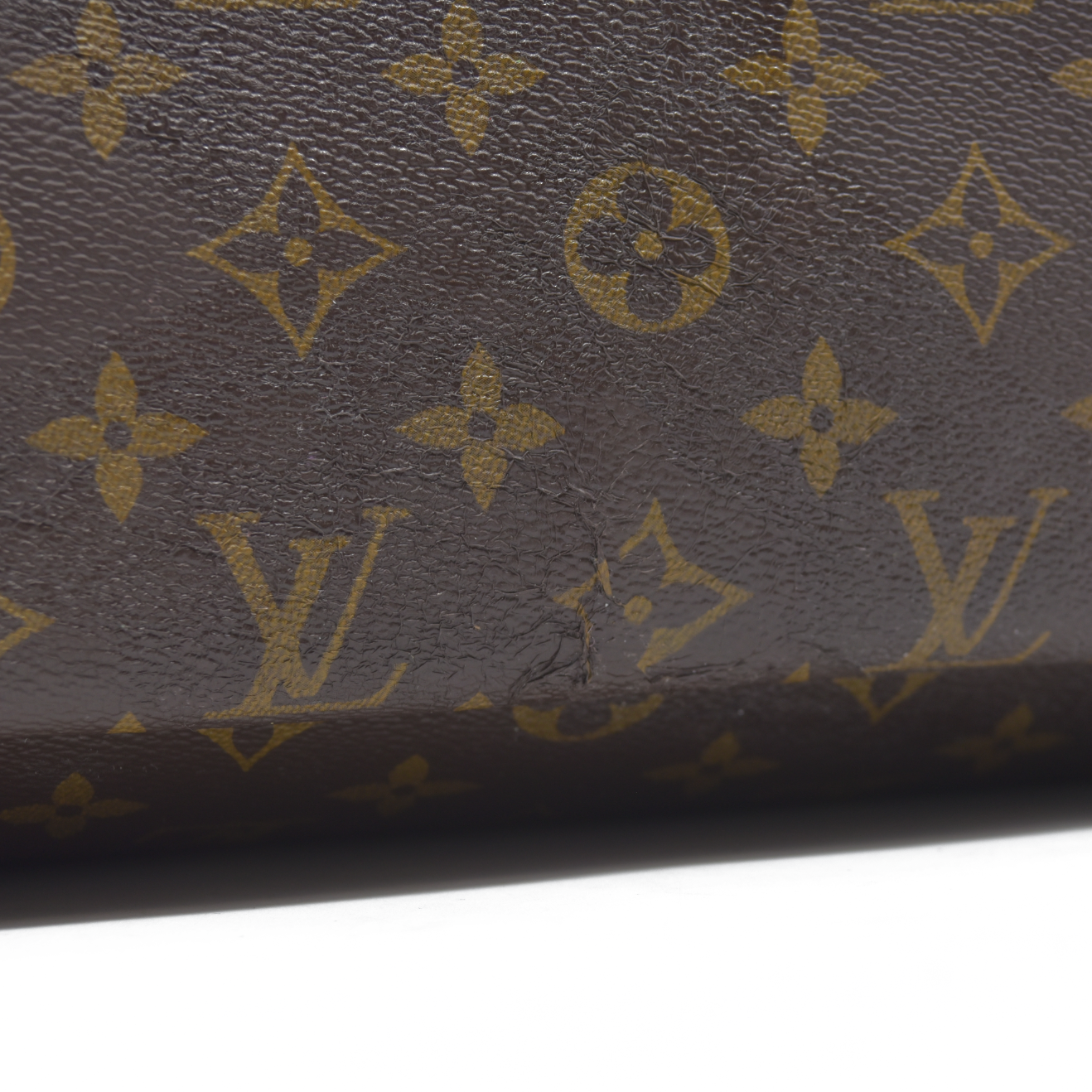Louis Vuitton LV Monogram Neverfull Inside Out Brown Missing Pouch