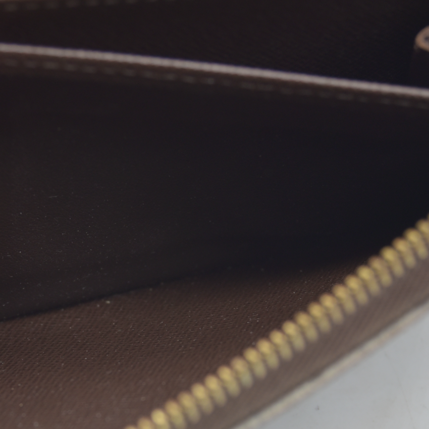 $915 Louis Vuitton Damier Ebene Zippy Wallet CONSIGNMENT VI4057 2007