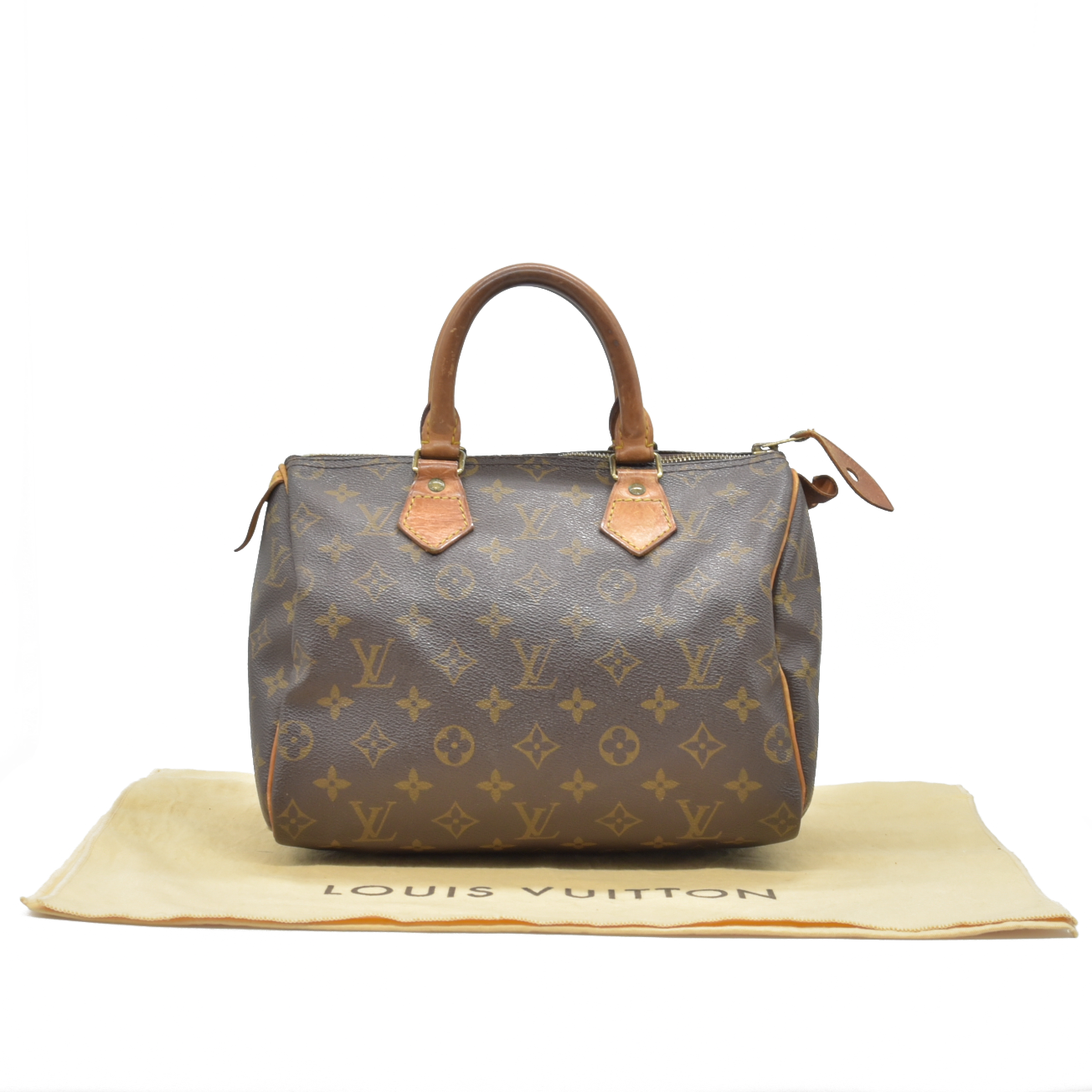 $1490 1989 Louis Vuitton Monogram Speedy 25 MI8912
