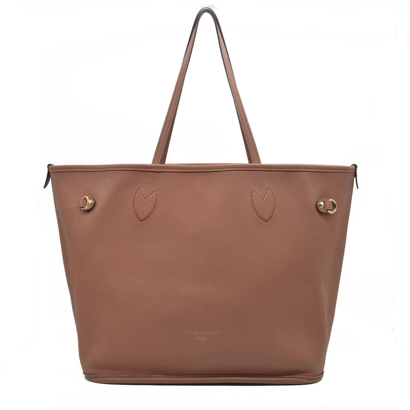 Louis Vuitton LV Monogram Neverfull Inside Out Brown Missing Pouch