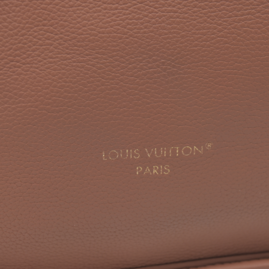 Louis Vuitton LV Monogram Neverfull Inside Out Brown Missing Pouch