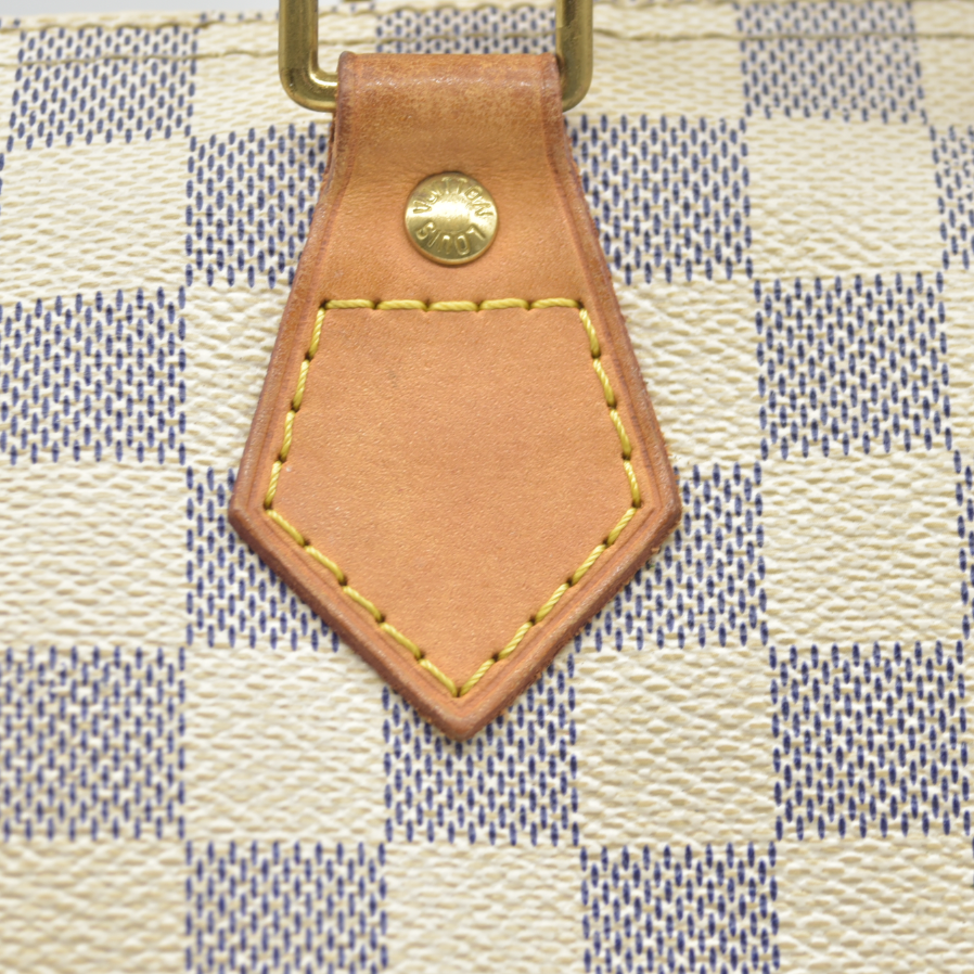 Louis Vuitton  Damier Azur Speedy 25 DU4049 AUCTION $1550