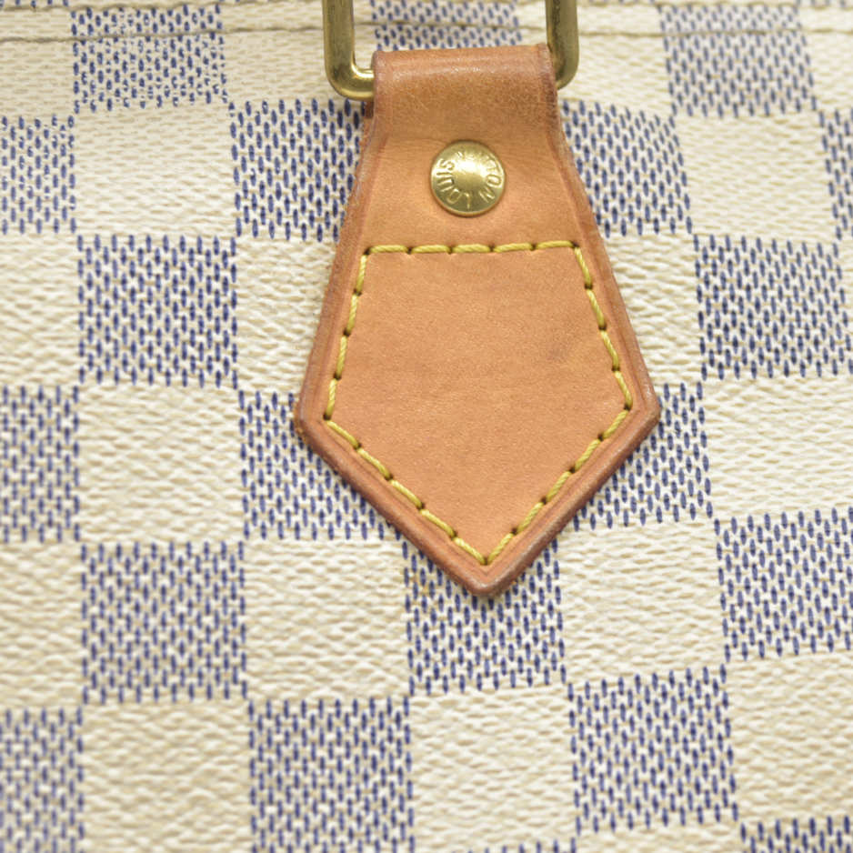 Louis Vuitton  Damier Azur Speedy 25 DU4049 AUCTION $1550