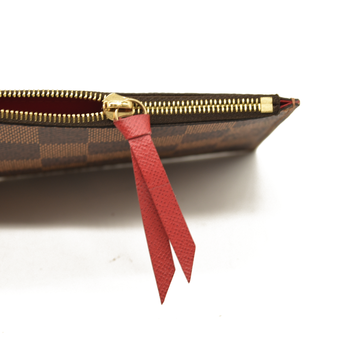 Louis Vuitton  Damier Ebene Pochette Felicie Chain Wallet MI0169