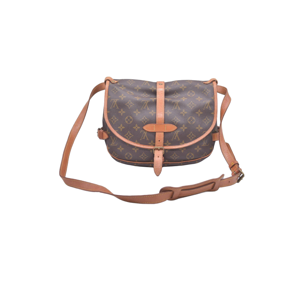 $1260 Louis Vuitton Monogram Saumur 30 CONSIGNMENT