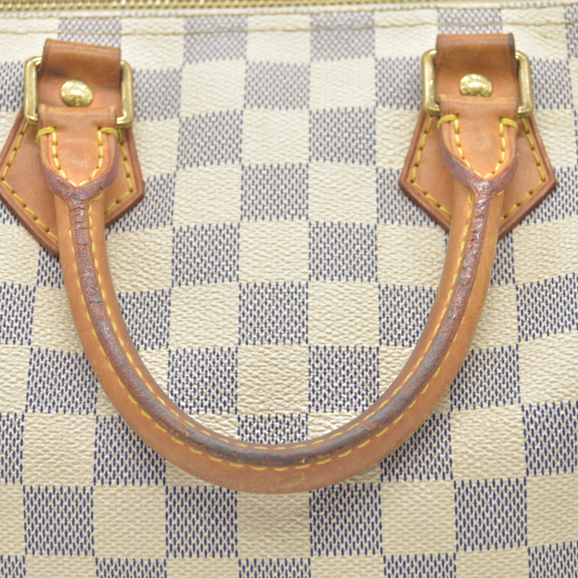 Louis Vuitton  Damier Azur Speedy 25 DU4049 AUCTION $1550