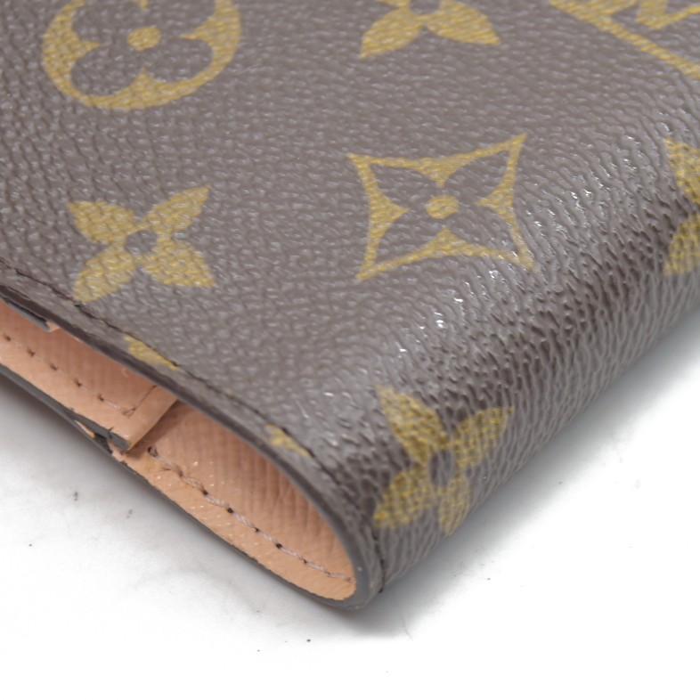 $505 Louis Vuitton Monogram Koala Small Ring Agenda Cover Rose Ballerine CA0075 2005 CONSIGNMENT