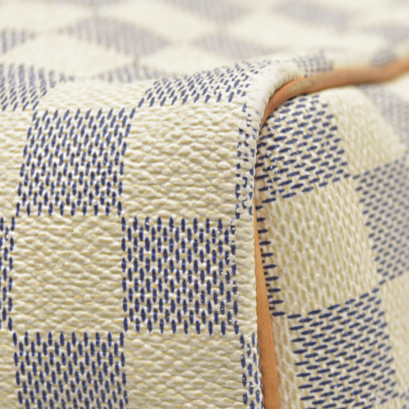 Louis Vuitton  Damier Azur Speedy 25 DU4049 AUCTION $1550