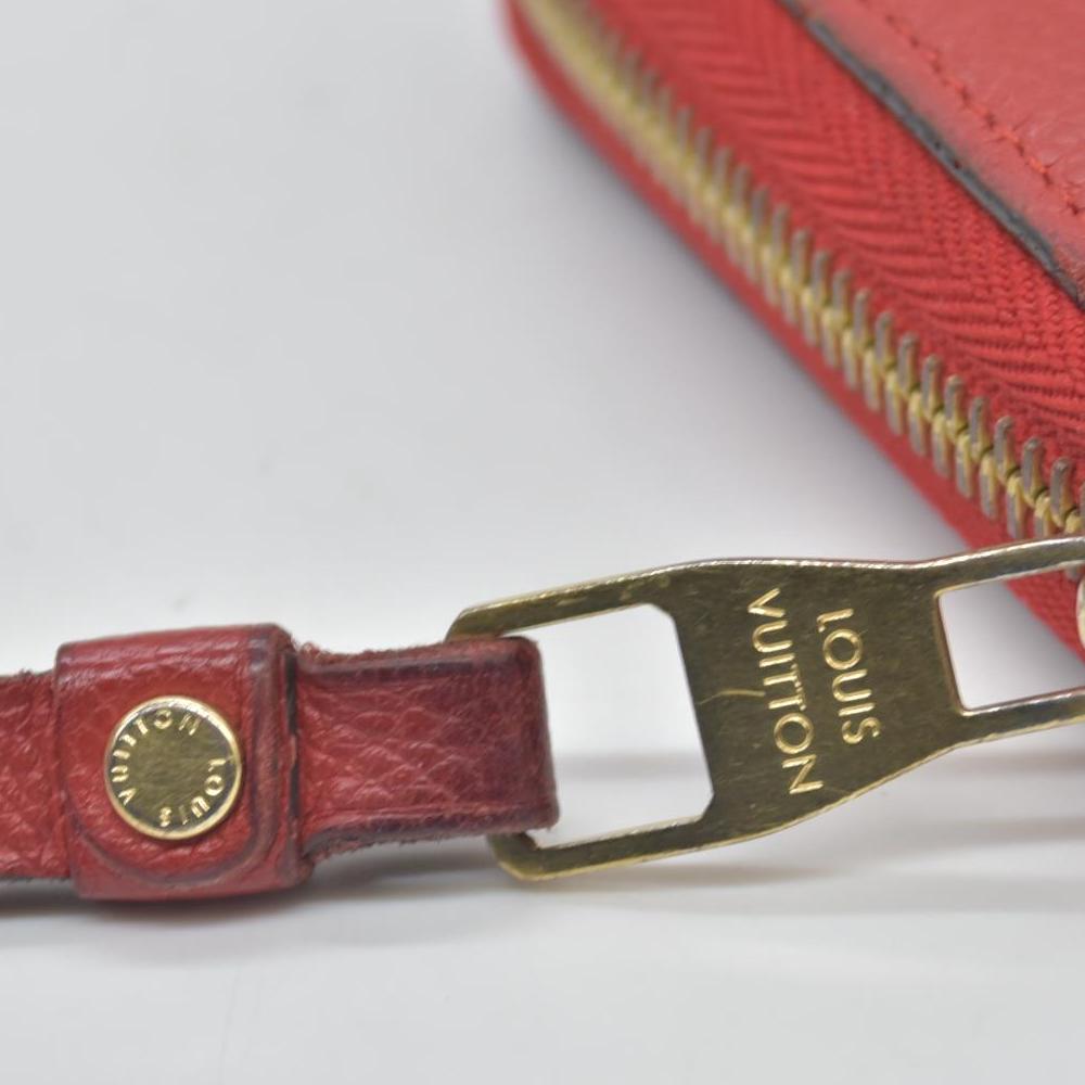 $1170 2017 Louis Vuitton Empreinte Zippy Wallet Cherry CONSIGNMENT SP4107