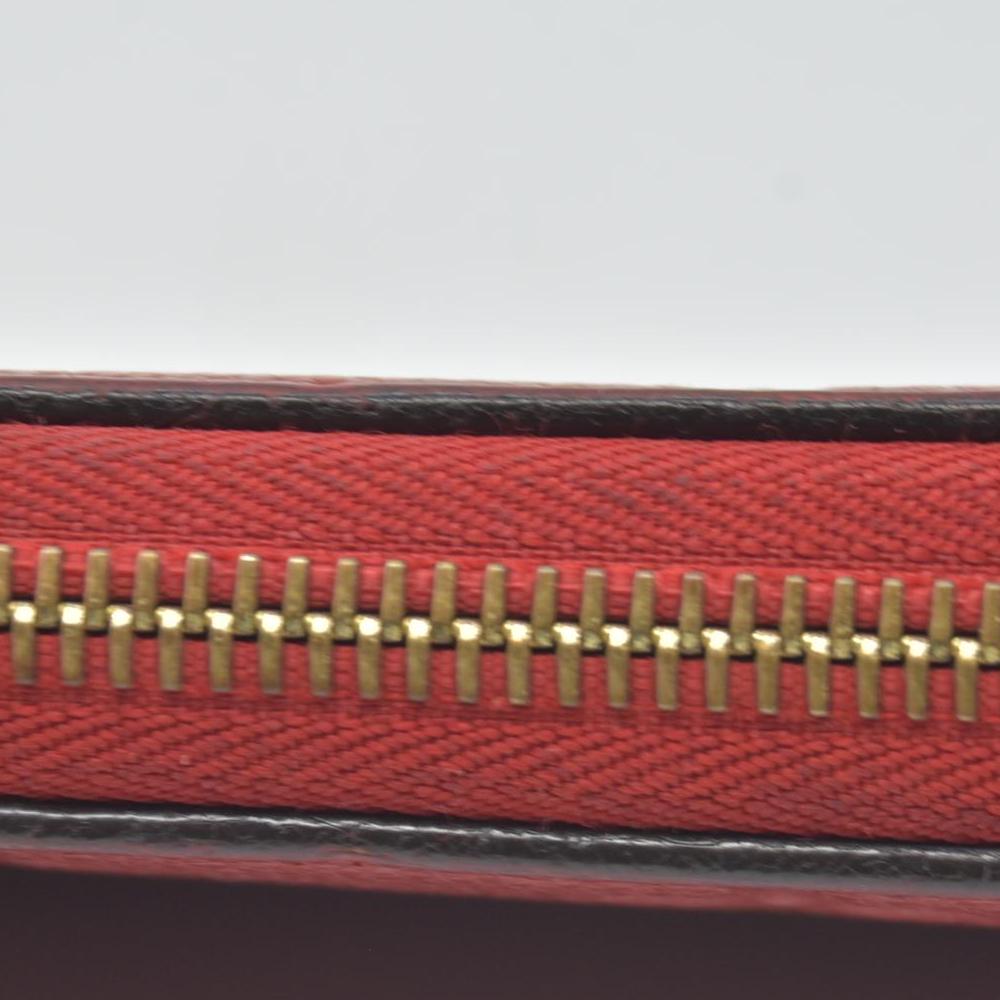 $1170 2017 Louis Vuitton Empreinte Zippy Wallet Cherry CONSIGNMENT SP4107