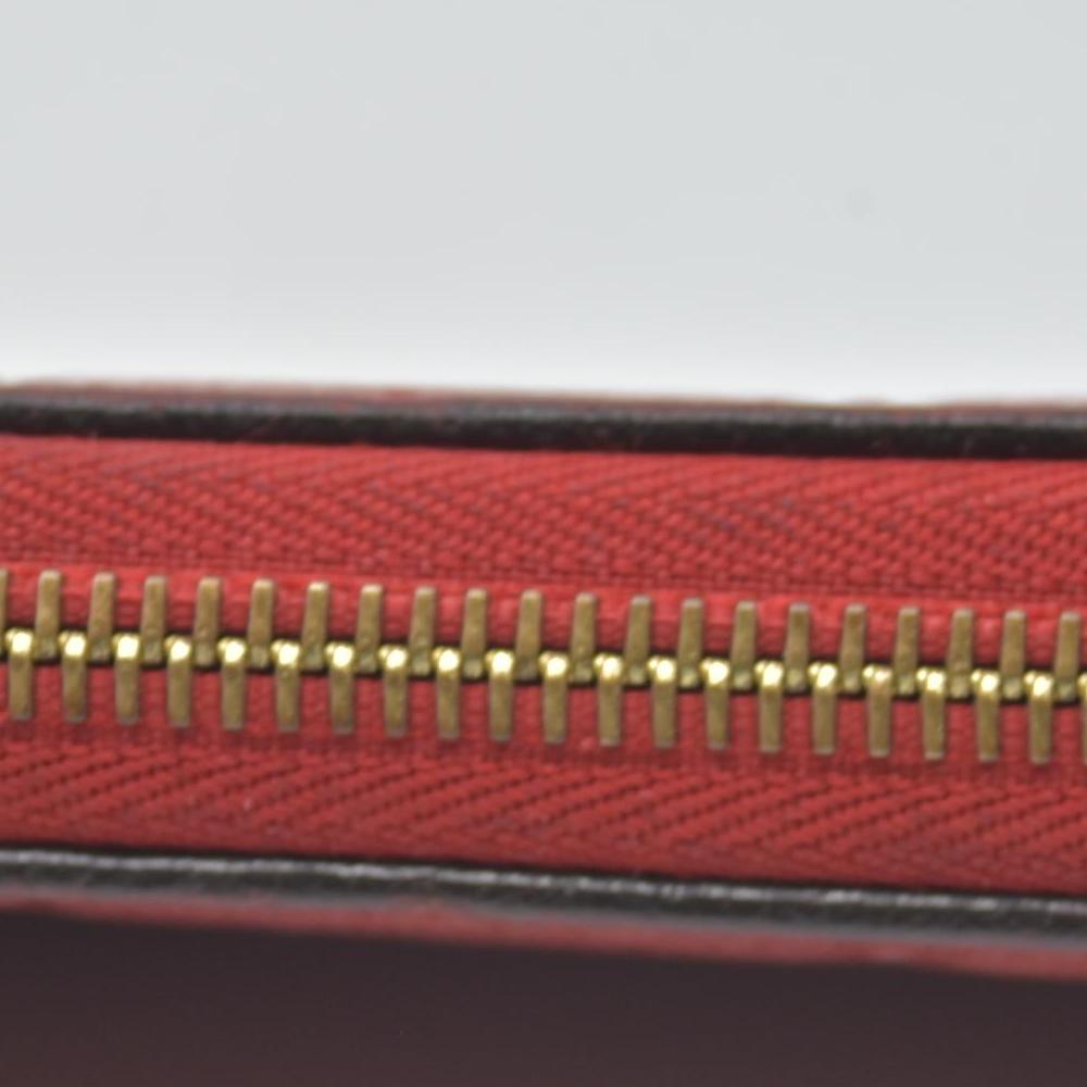 $1170 2017 Louis Vuitton Empreinte Zippy Wallet Cherry CONSIGNMENT SP4107
