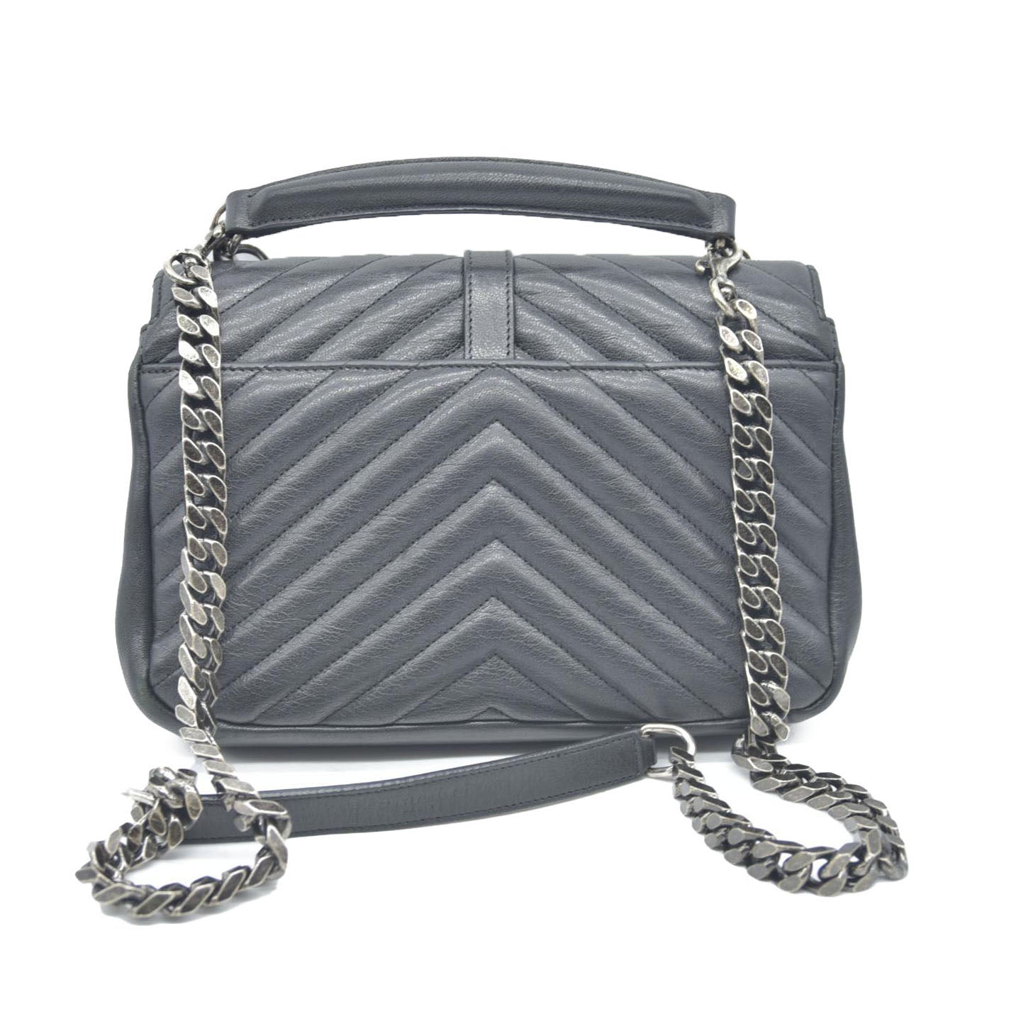 $2650 Saint Laurent Leather College