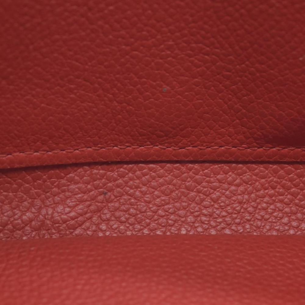 $1170 2017 Louis Vuitton Empreinte Zippy Wallet Cherry CONSIGNMENT SP4107