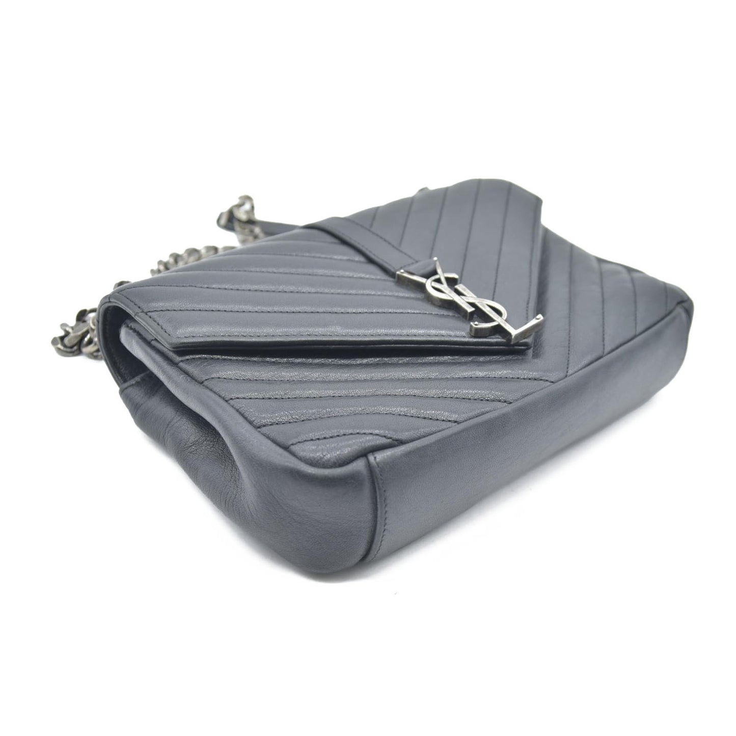 $2650 Saint Laurent Leather College